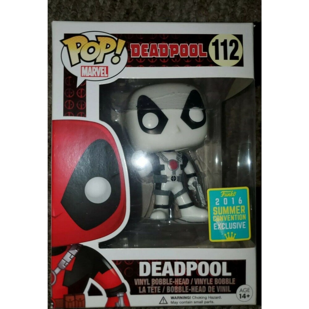Funko Pop! DeadPool lot White 2016 Exclusive  Summer Con 2016 #112 Hot Topic #20